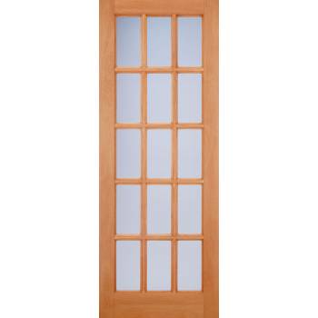 Hardwood SA Frosted Glazed Door 