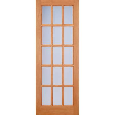 Hardwood SA Frosted Glazed Door Wooden Timber - Essentials R...
