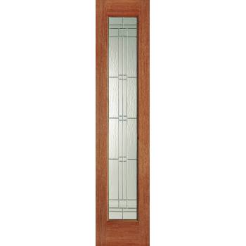 Hardwood Elegant Sidelight External Door