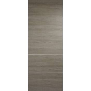 Pre-finished Santandor Grey Laminate Fire Door