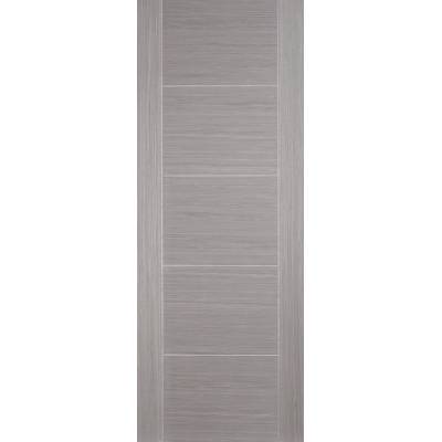 Pre-finished Vancouver Light Grey Internal Door Wooden Timbe...