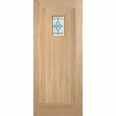 Oak Cottage External Door Wooden Timber - Door Size, HxW: ...