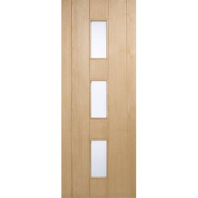Oak Copenhagen External Door Wooden Timber - Door Size, HxW:...