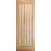 Oak Mexicano Slimline Fire Door
