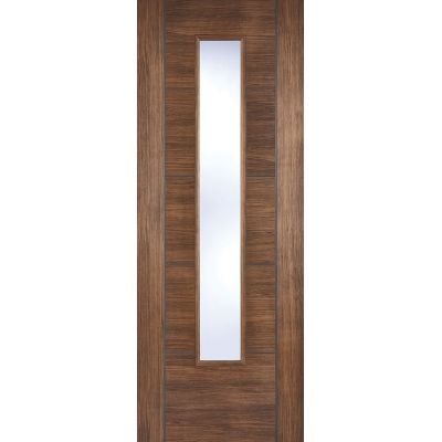 Pre-finished Vancouver Walnut Glazed Internal Door Laminate ...