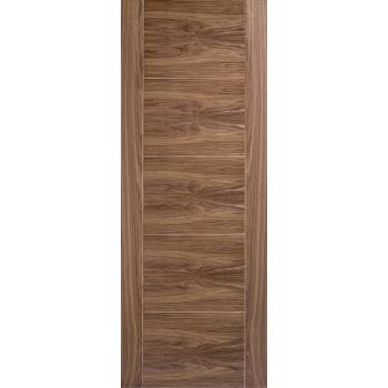 Pre-finished Walnut Vancouver Fire Door