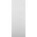 White Textured Vertical 5 Panel Fire Door