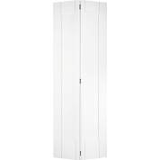 White Primed Shaker Bi-Fold Internal Door Wooden Timber.