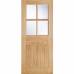 Oak Cottage Stable 4 light External Door