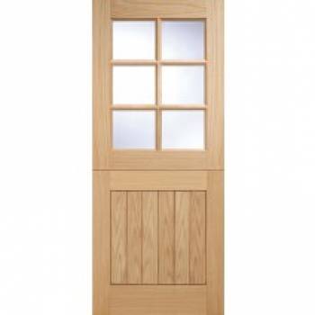 Oak Cottage Stable 6 light External Door