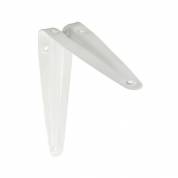 Shelf Bracket London White Support Metal Shelving Mount L Shape 240