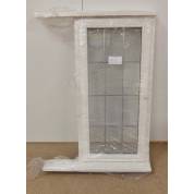 Wooden Timber Window Georgian  White Double Glazed 625x1270mm HW225 (625x1345) 