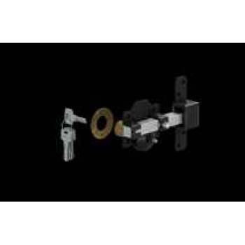 2" Long Throw Lock Black