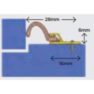 2134mm 914mm Door Surround QDS Draught Seal Inward Opening E...