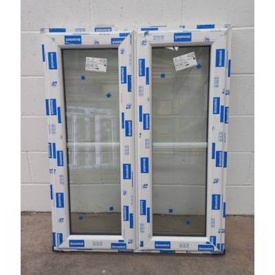 White Plastic uPVC Window Double Glazed CPW008 898x1176mm Ce...