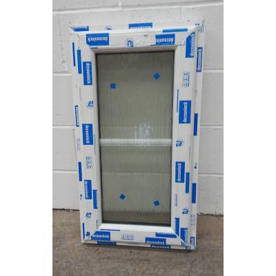 White Plastic uPVC Window Double Glazed CPW091 465x875mm Cen...