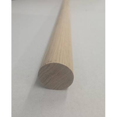 Dowel 40mm Oak Hardwood decorative trim moulding 3.6m beadin...