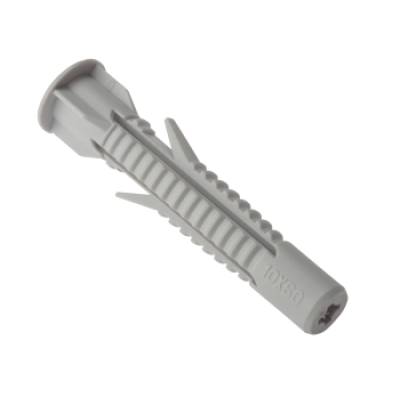 Universal Fixing Plug M8x51mm 25 Per Pack Bag Wall Screw Gre...