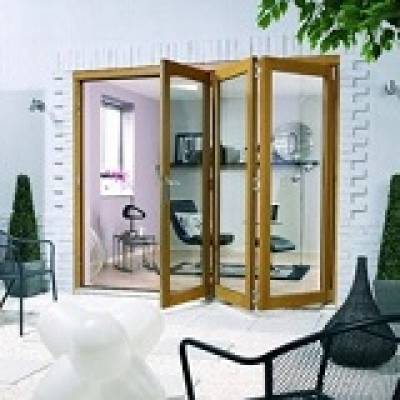 Oak Folding Sliding Doors