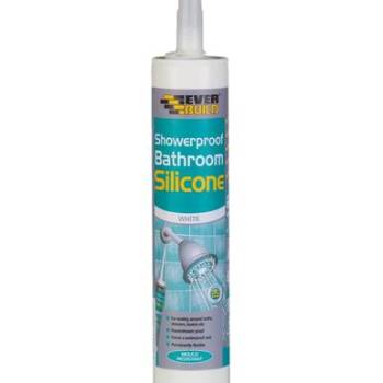 Showerproof Bathroom Silicone - White