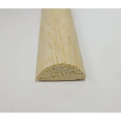 Half round decorative trim moulding 12x6mm 2.4m beading wood...