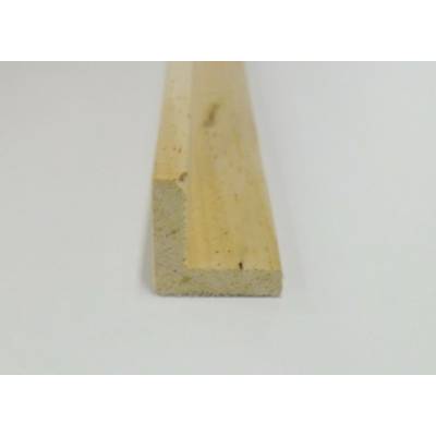 Angle hardwood decorative trim moulding 15x15mm 2.4m beading...