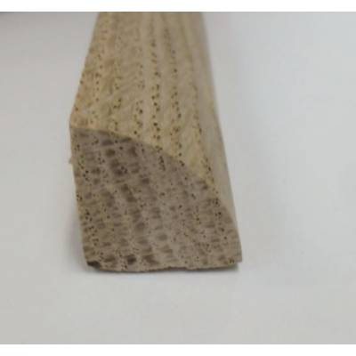 Quadrant Oak decorative trim moulding 18x18mm 2.4m beading w...