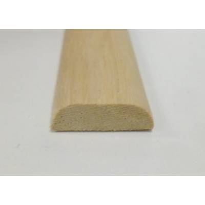 D Shape decorative trim moulding 18x6mm 2.4m beading wooden ...
