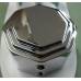 Octagonal Chrome End Caps