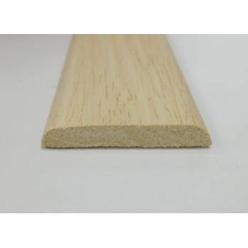 31x6mm D Mould Hardwood 1170mm x2