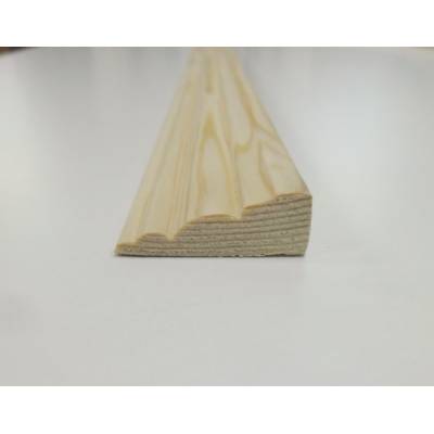 Barrel Pine decorative trim moulding 34x12mm 1170mm beading ...