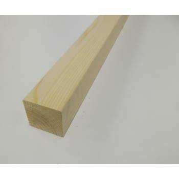 Square Blank Pine Spindle 41mm