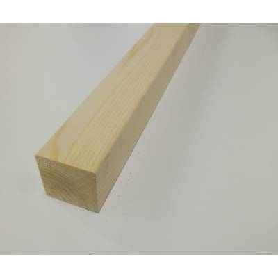 Plain Blank Pine 41mm Stair Spindle 895mm Square Wooden Soft...