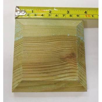 Treated Cap For 3" Fence