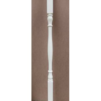 White Primed Edwardian Spindle