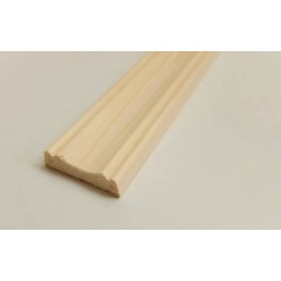 Cover Mould Pine decorative trim moulding 29x8mm 2.4m beadin...