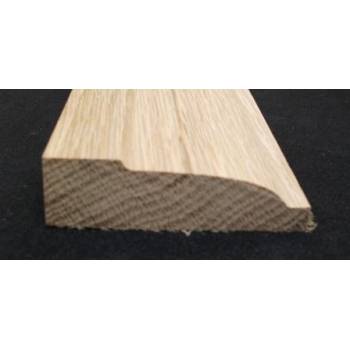 69x20mm Ovolo Oak Architrave