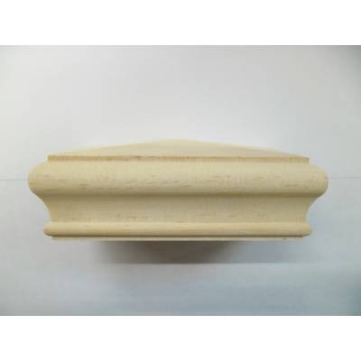 Pine Patrice Half Cap For Stair Newel Post Pyramid Softwood ...