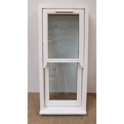 Wooden Timber Mock Sliding Sash Window Double Glazed 675x214...