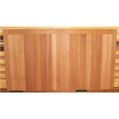 Bespoke Sapele Square Gates 84"x108" Hardwood Wood...