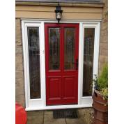 Accoya door and vestibule frame set