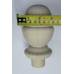 Pine Half Acorn Cap For Newel