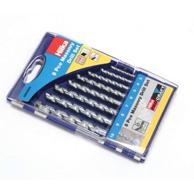 Drill bit Set 8pc Masonry 3mm - 10mm...
