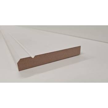 120x18mm V-Groove MDF Skirting